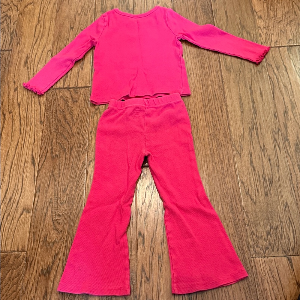 Baby GAP Pink Long Sleeve Top and Pants Set - Picture 5 of 9